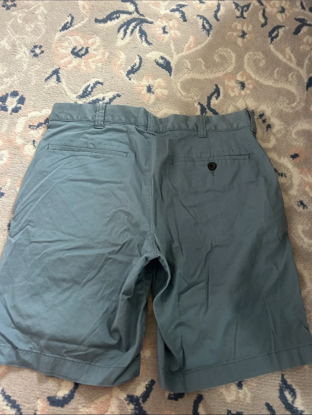 J. Crew Men's Flat Front Shorts - Slate Blue